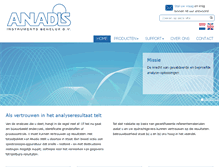 Tablet Screenshot of anadis.nl